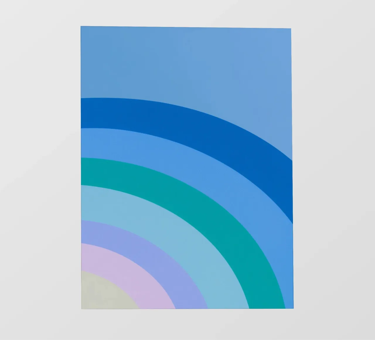 Gradiente di colori arcobaleno telo in pvc da Carinaprint