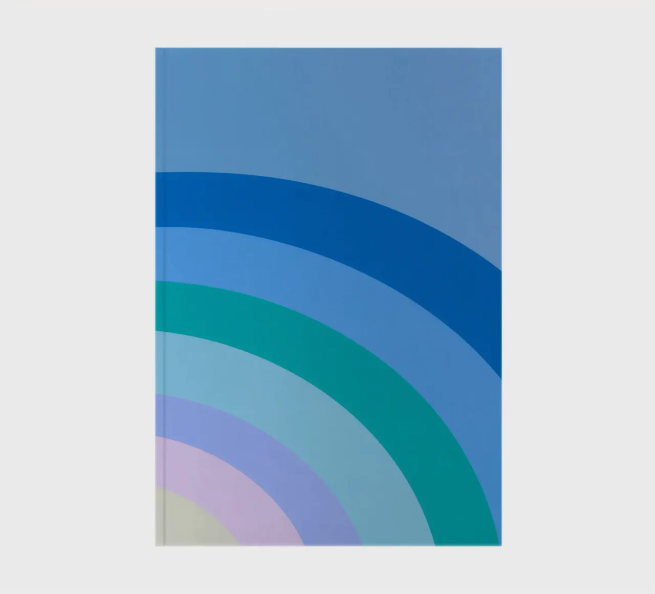 Gradiente di colori arcobaleno diario da Carinaprint