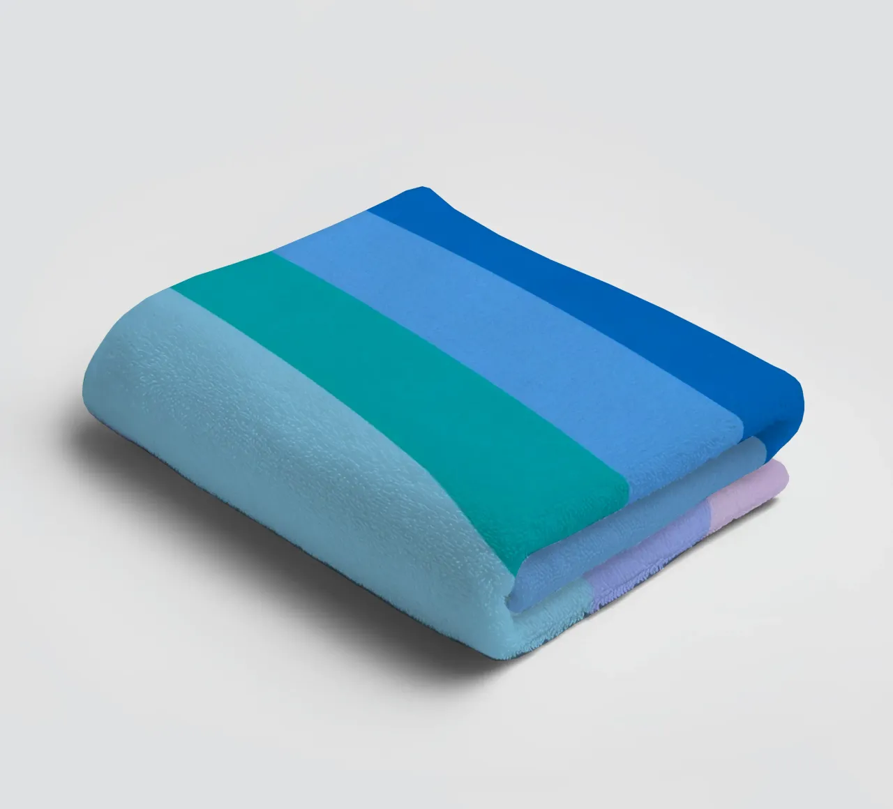 Gradiente di colori arcobaleno asciugamano da bagno da Carinaprint