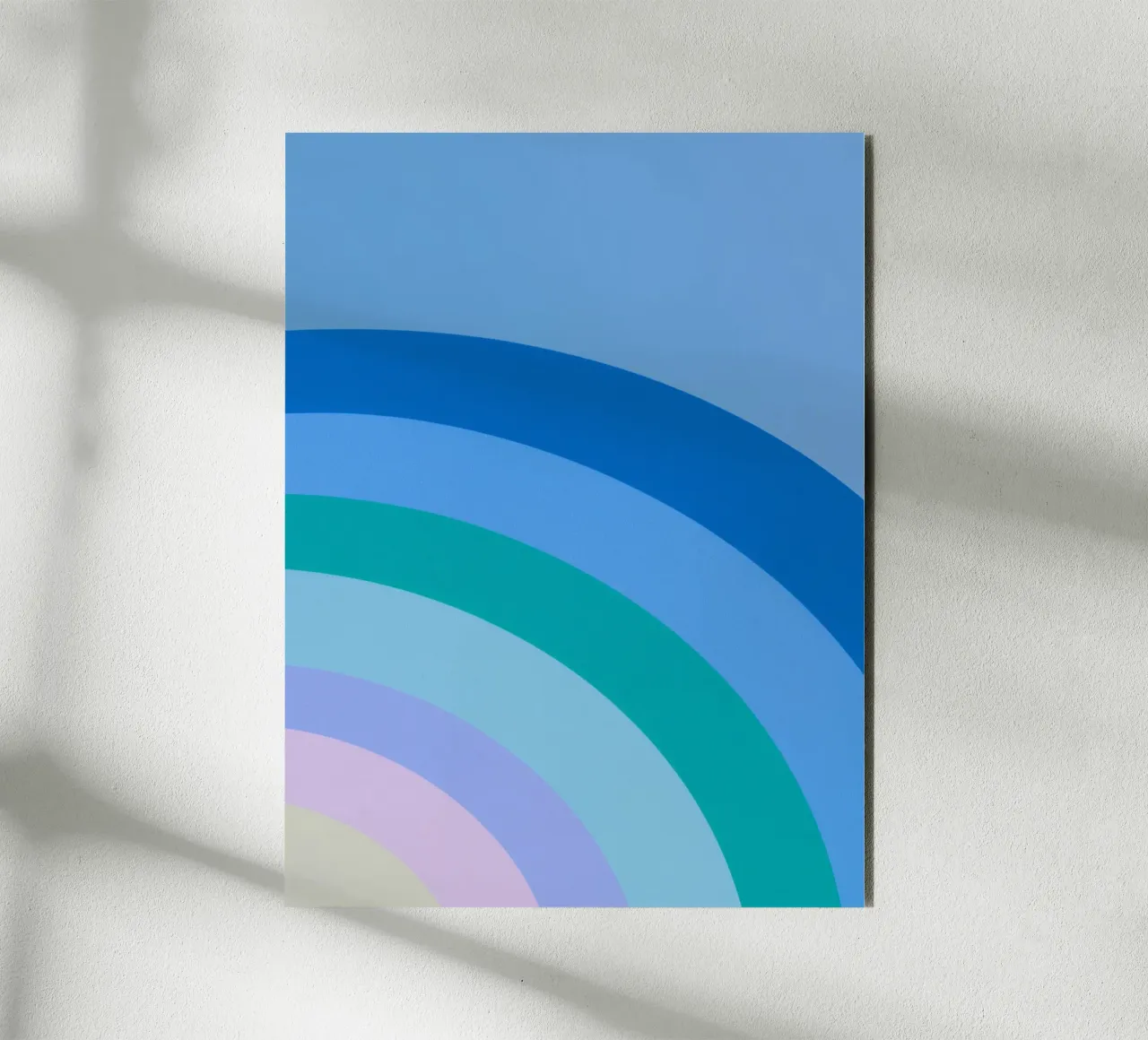 Gradiente di colori arcobaleno alluminio dibond da Carinaprint