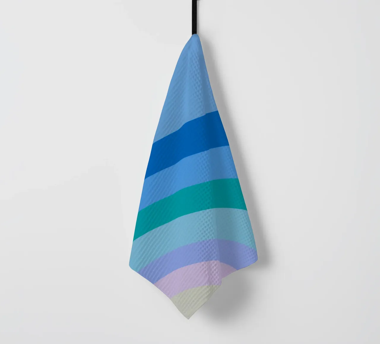 Gradiente di colori arcobaleno canovaccio da cucina da Carinaprint