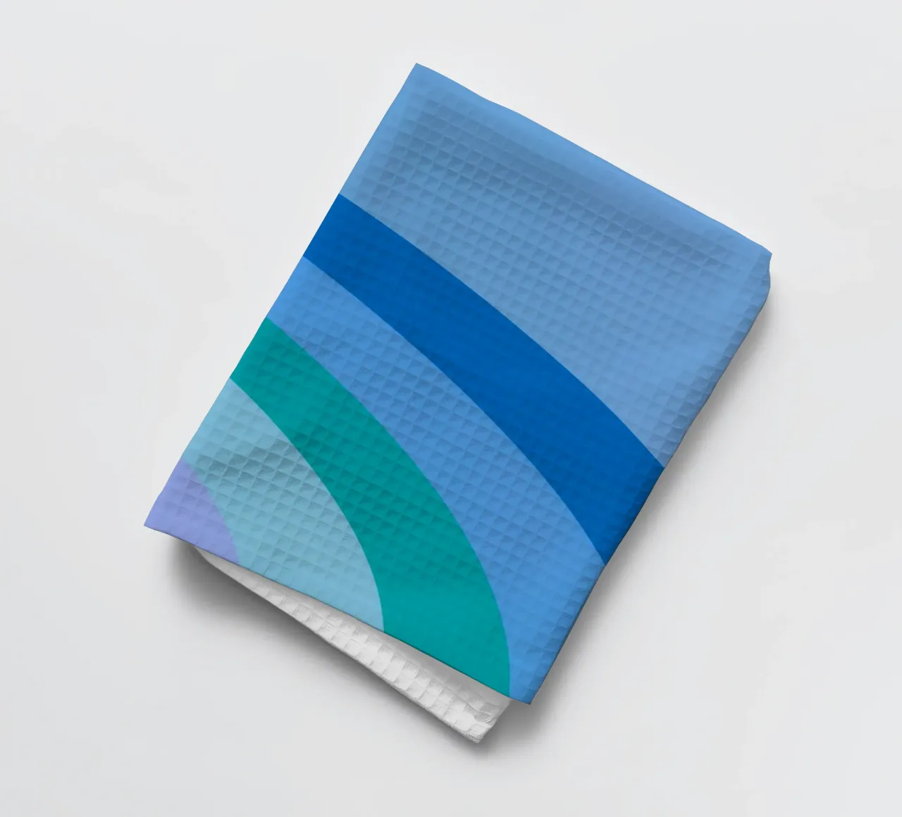 Gradiente di colori arcobaleno canovaccio da cucina da Carinaprint