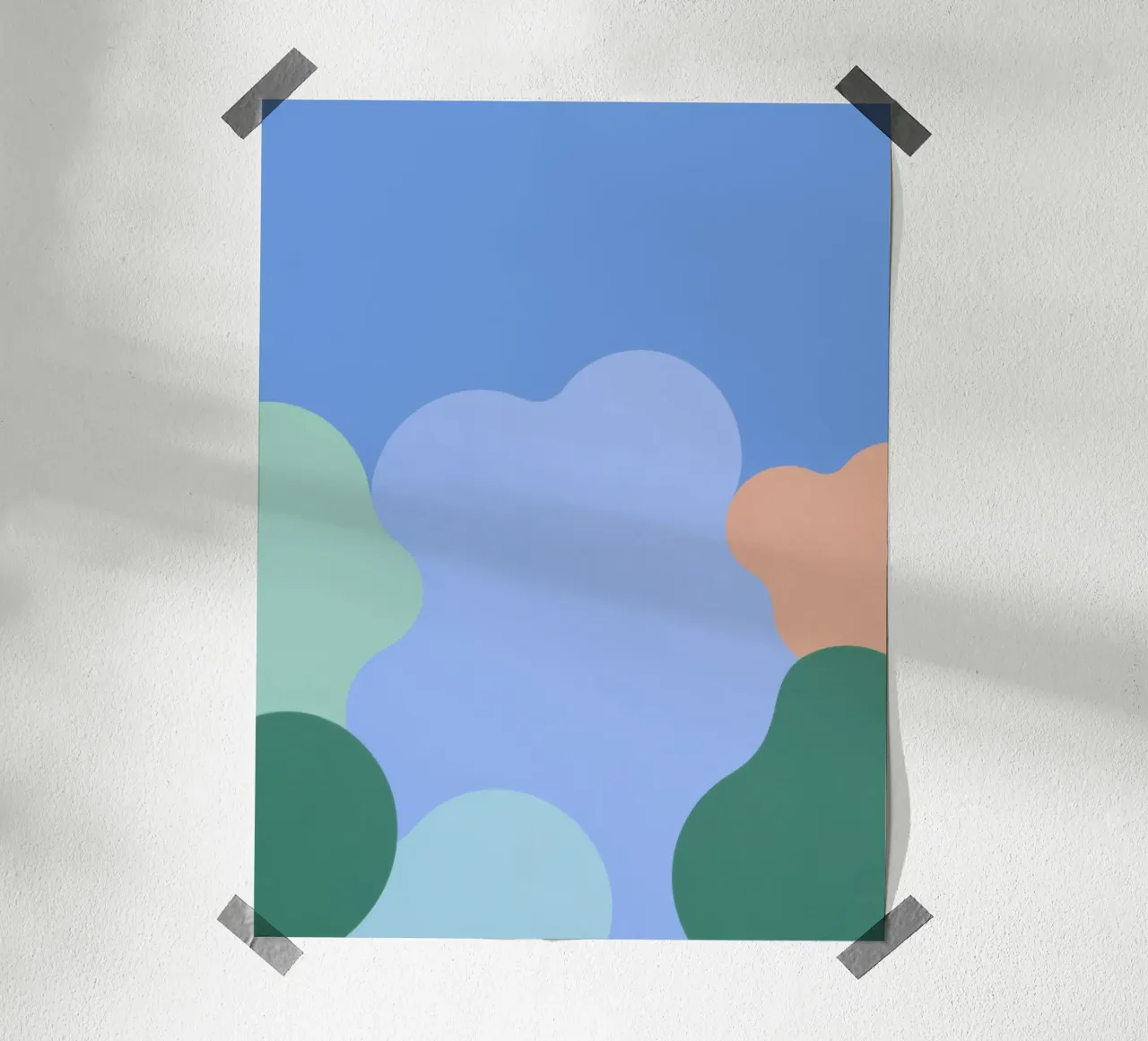 Archi di colore da sogno poster da Carinaprint