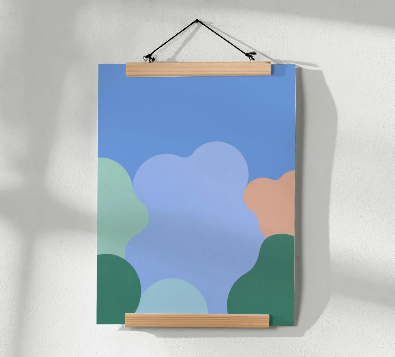 Archi di colore da sogno poster da Carinaprint