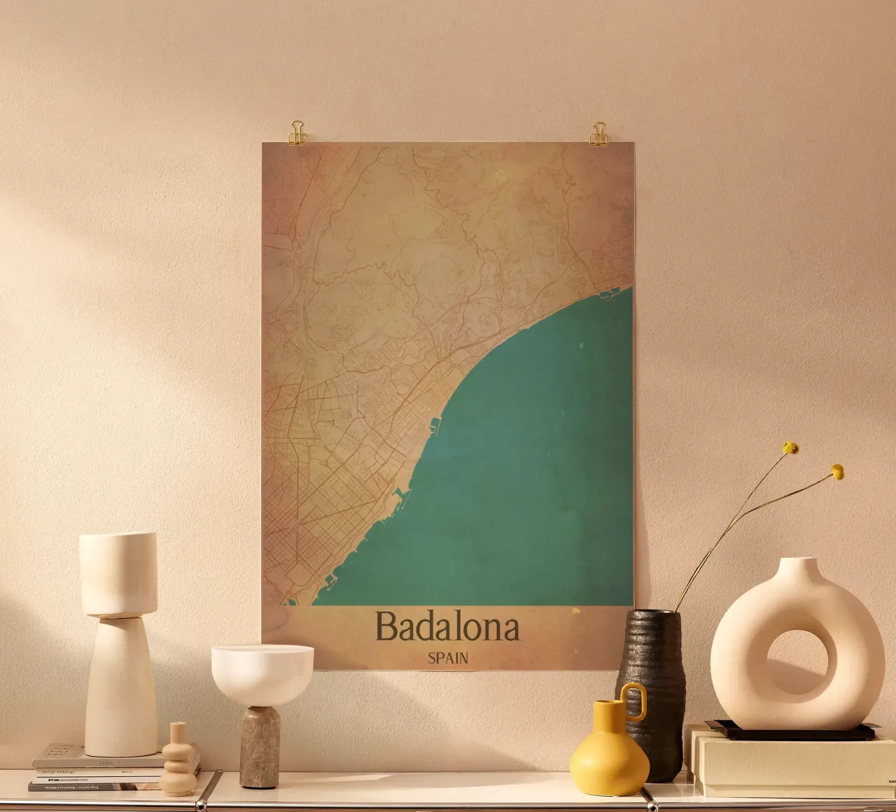 Badalona SPAIN poster da WorldPrint