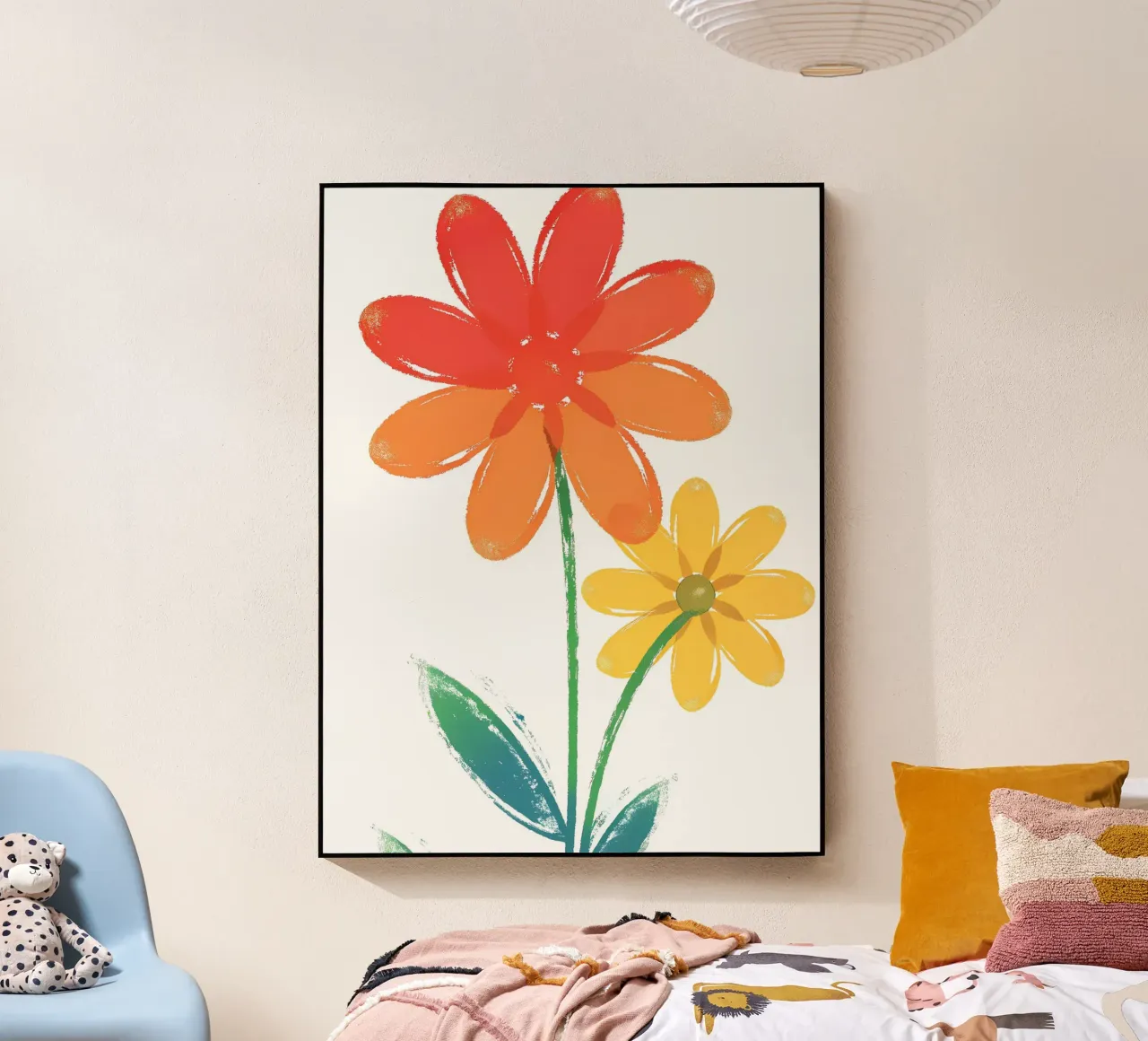 Beautiful Flowers plexiglass da PREKETEWE