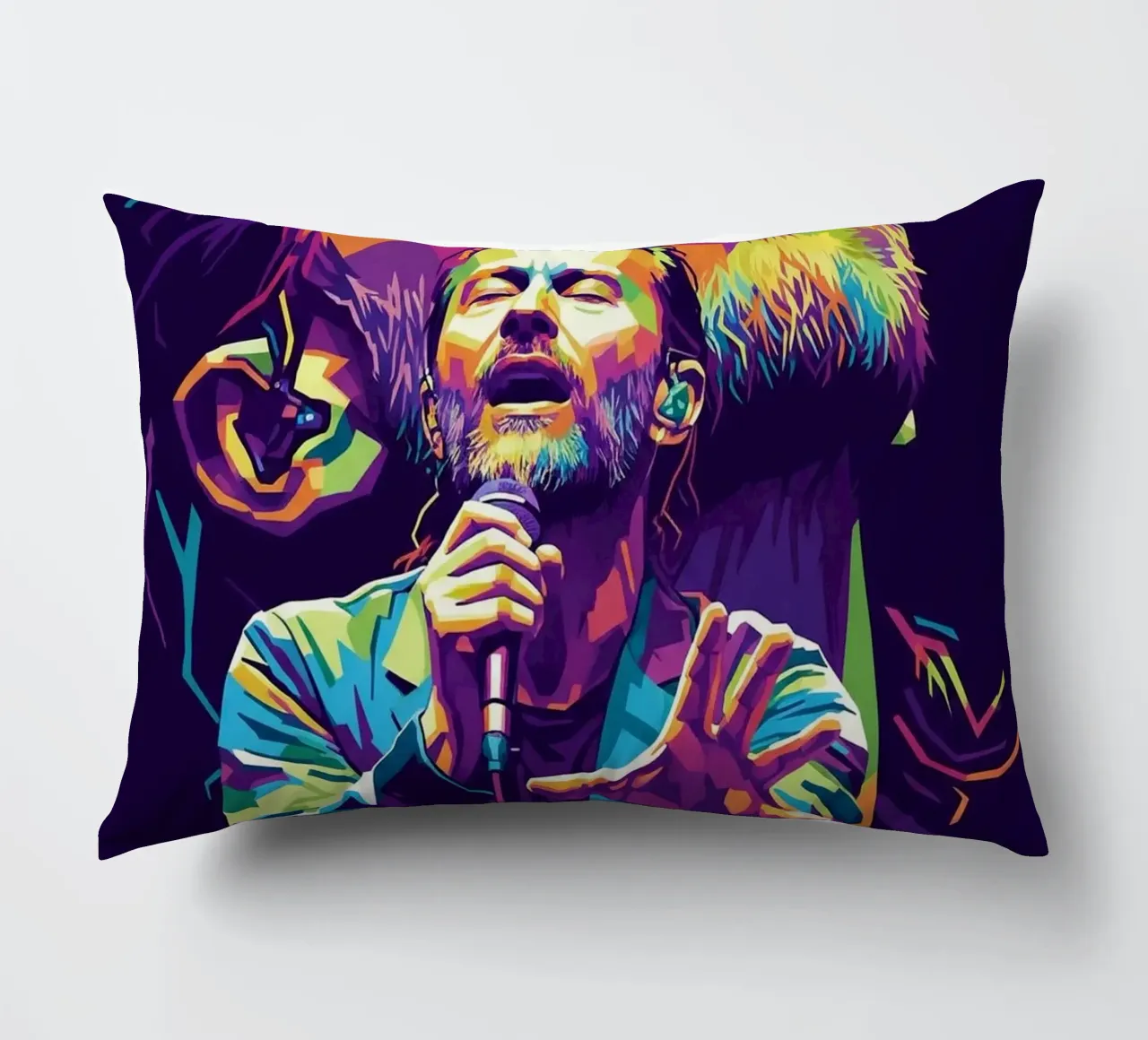 Performance di Thom Yorke sul palco cuscino da Hantamrata