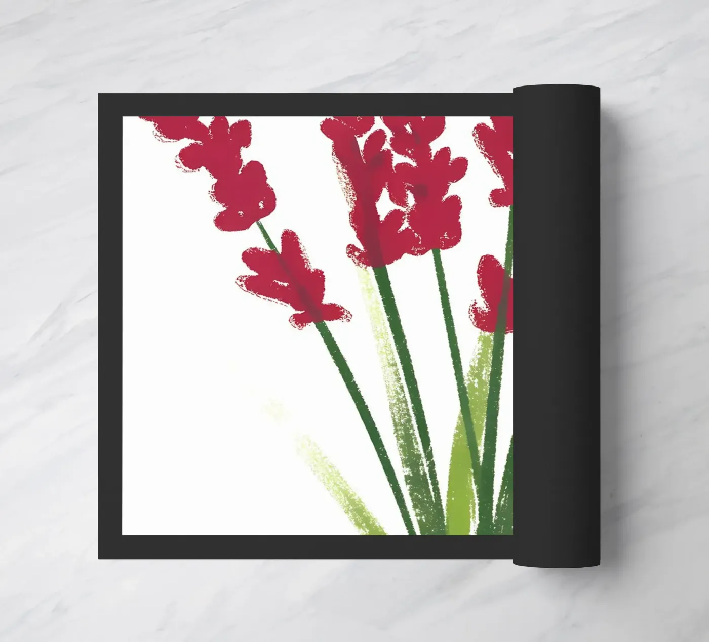 Fiore rosso zerbino da PREKETEWE