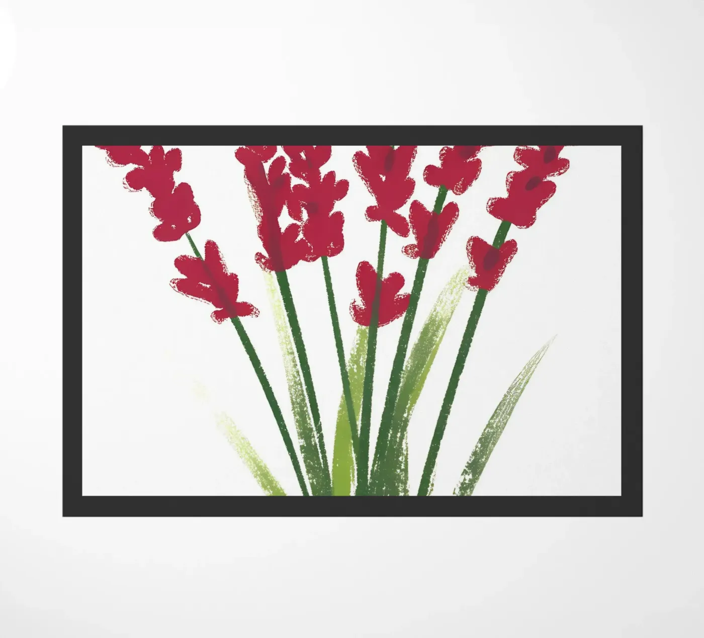 Fiore rosso zerbino da PREKETEWE