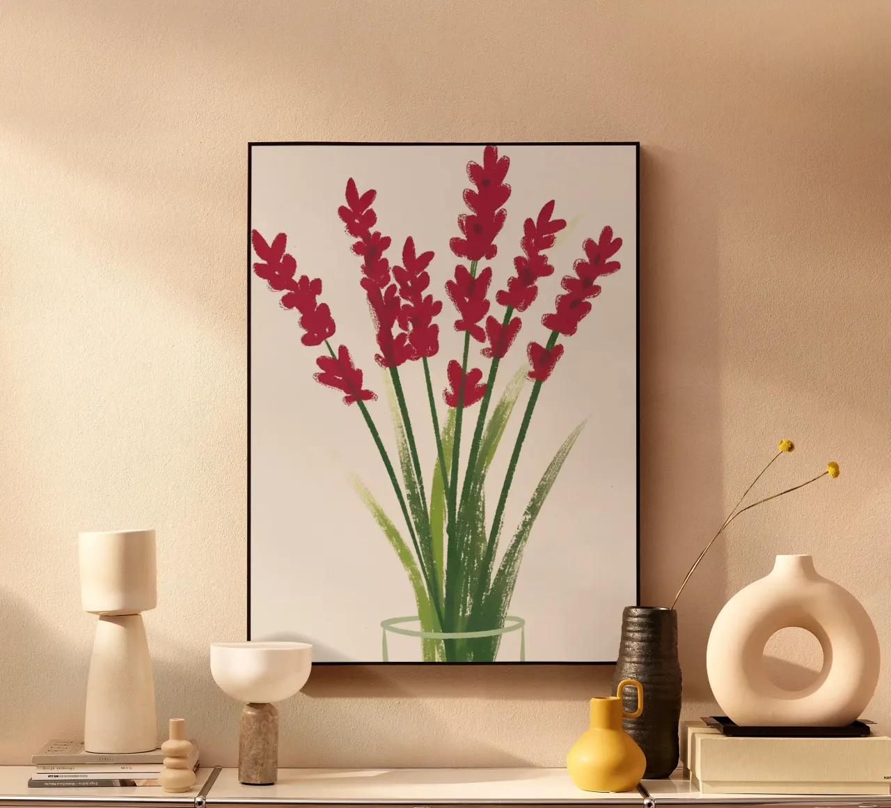 Fiore rosso plexiglass da PREKETEWE