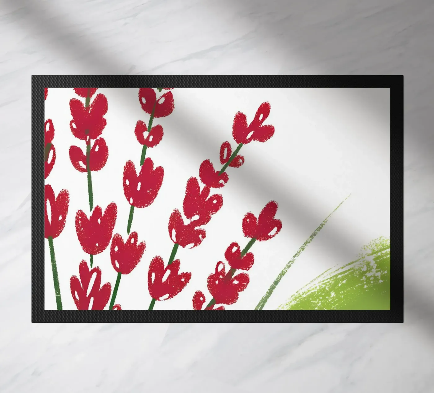 Fiore rosso zerbino da PREKETEWE