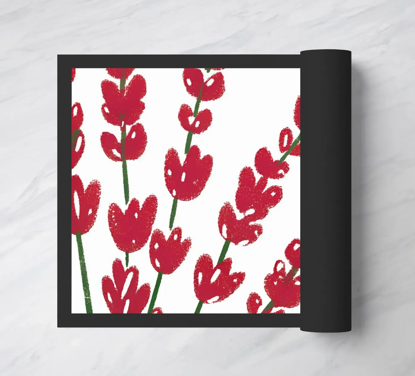 Fiore rosso zerbino da PREKETEWE