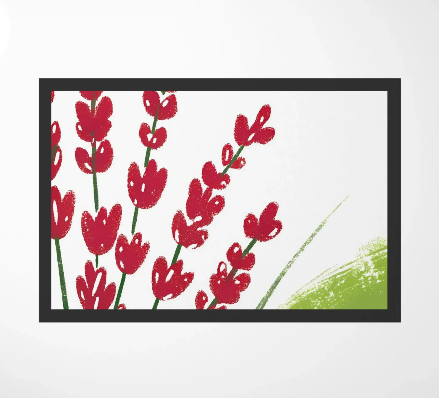 Fiore rosso zerbino da PREKETEWE