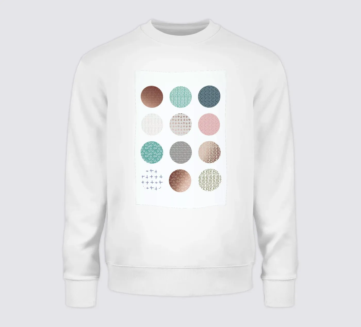 Bronze Pattern Dots sweat de Maria Kritzas