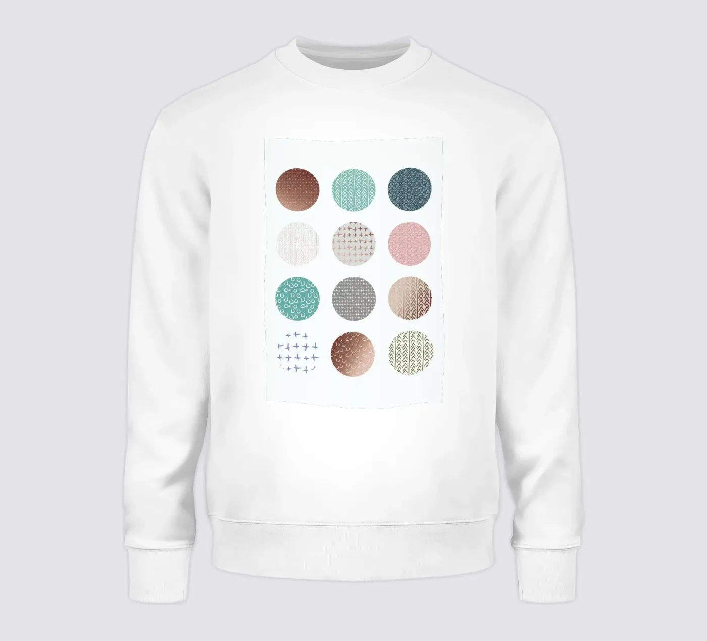 Bronze Pattern Dots felpa da Maria Kritzas