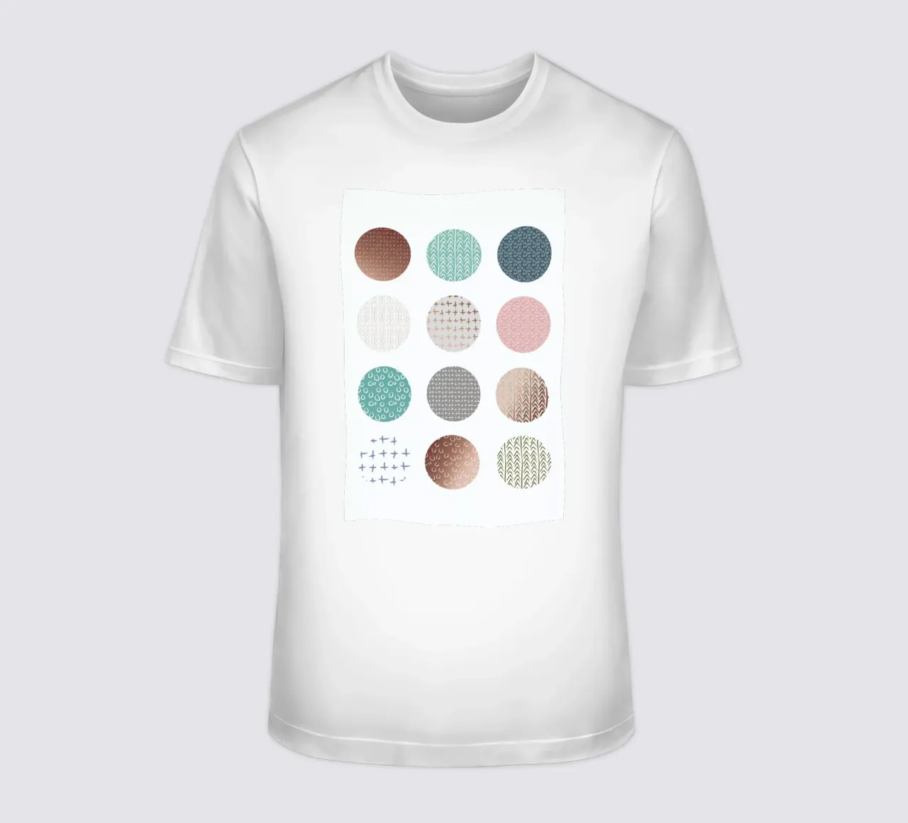 Bronze Pattern Dots t-shirt da Maria Kritzas