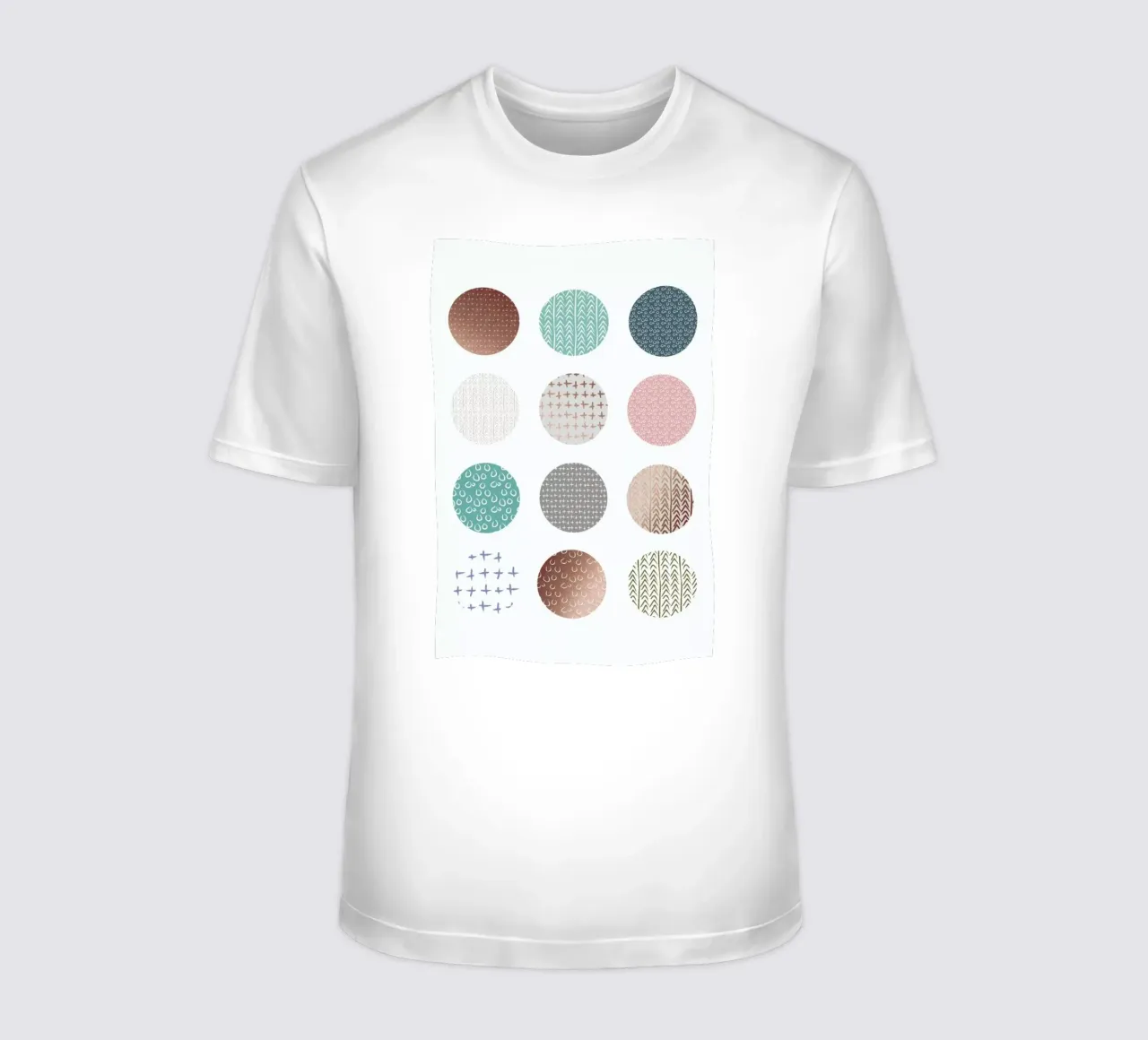 Bronze Pattern Dots t-shirt de Maria Kritzas