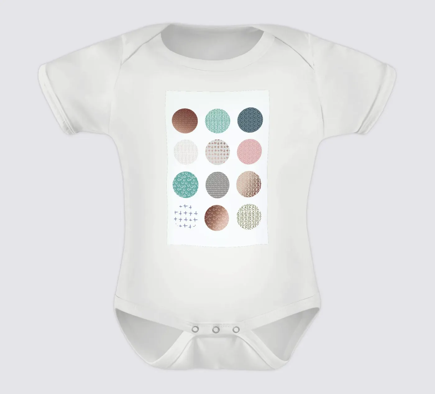Bronze Pattern Dots body bébé de Maria Kritzas