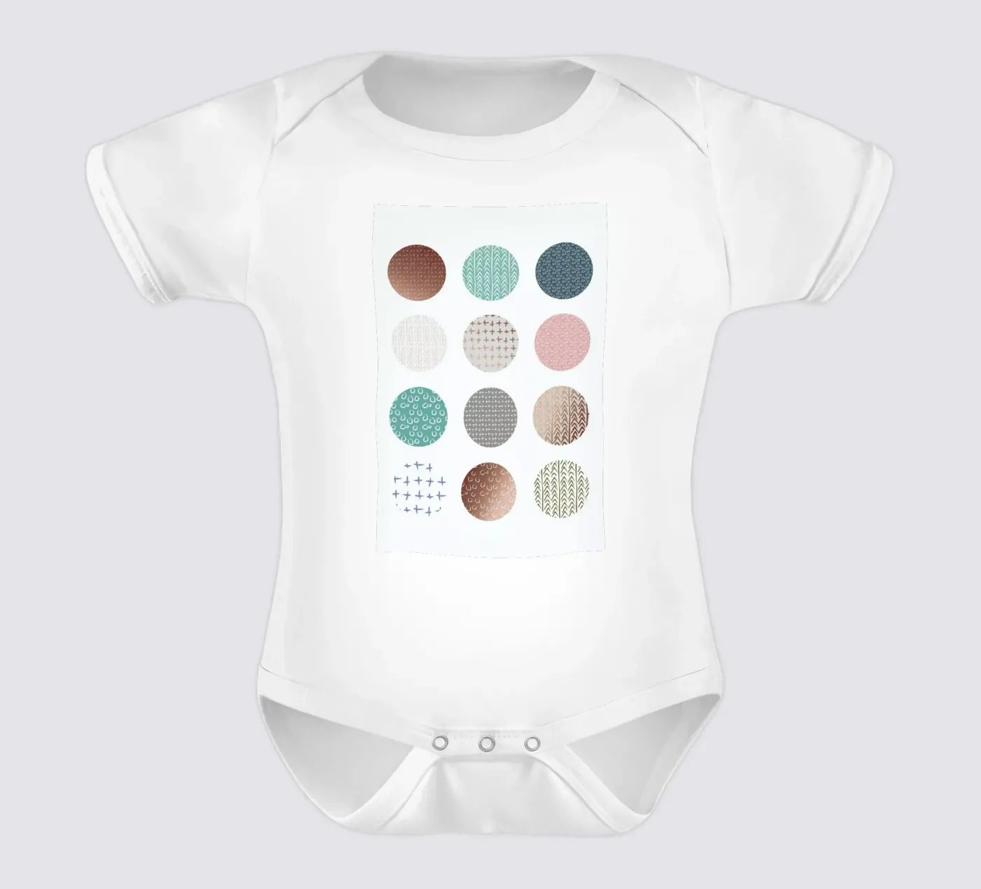 Bronze Pattern Dots body bébé de Maria Kritzas