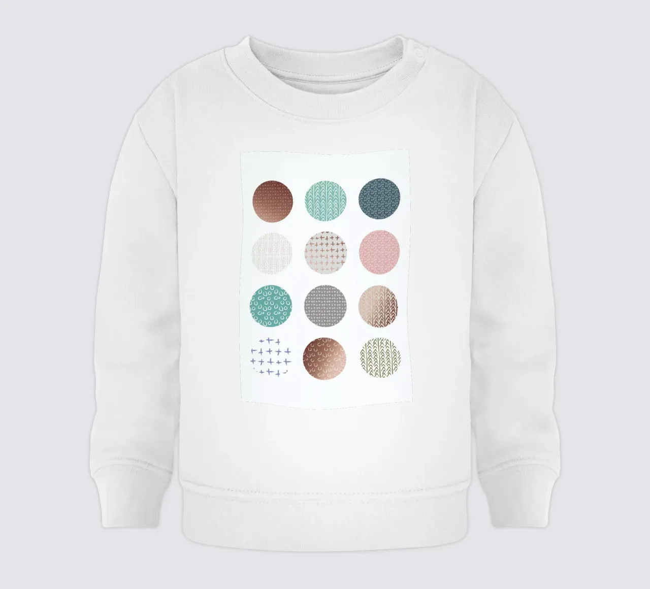 Bronze Pattern Dots felpa neonato da Maria Kritzas