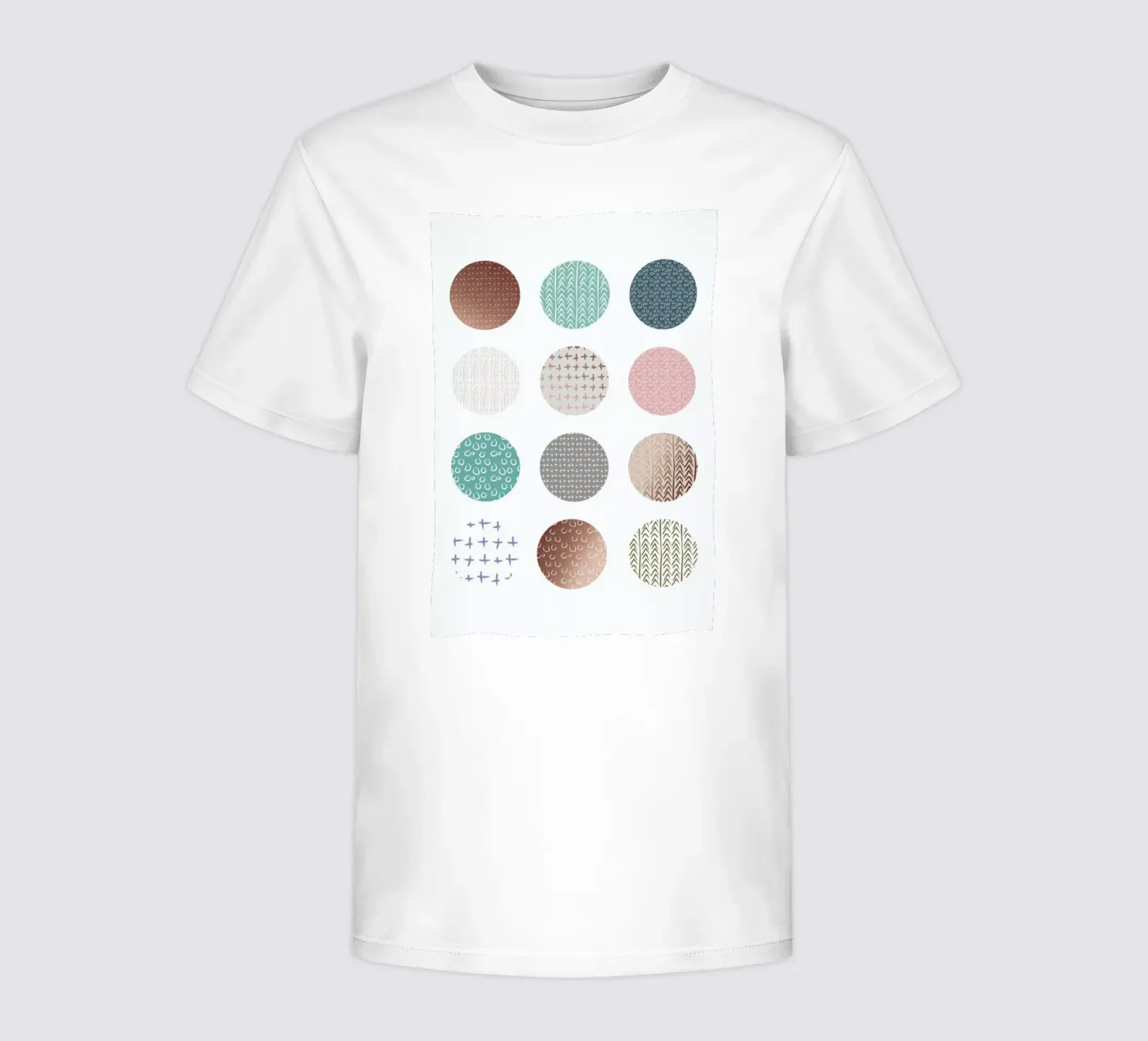 Bronze Pattern Dots t-shirt bambini da Maria Kritzas