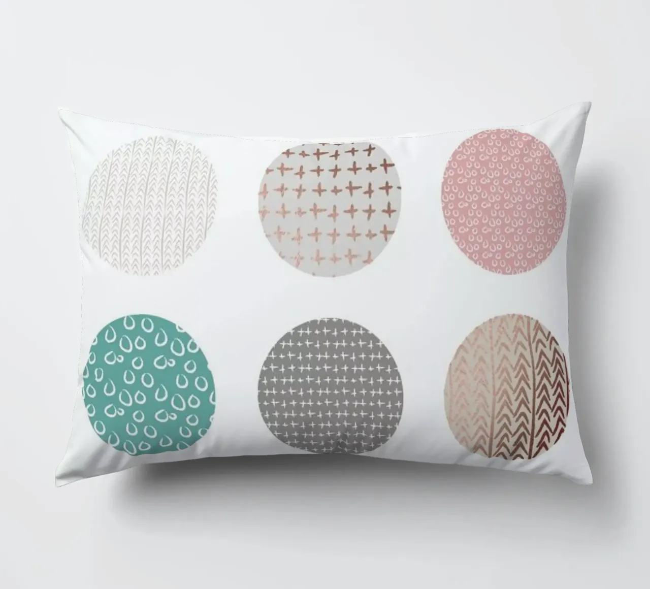 Bronze Pattern Dots coussin de Maria Kritzas