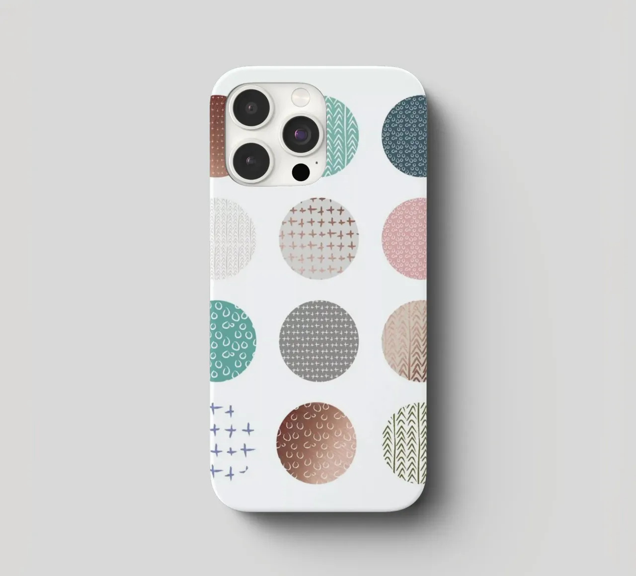 Bronze Pattern Dots cover iphone da Maria Kritzas