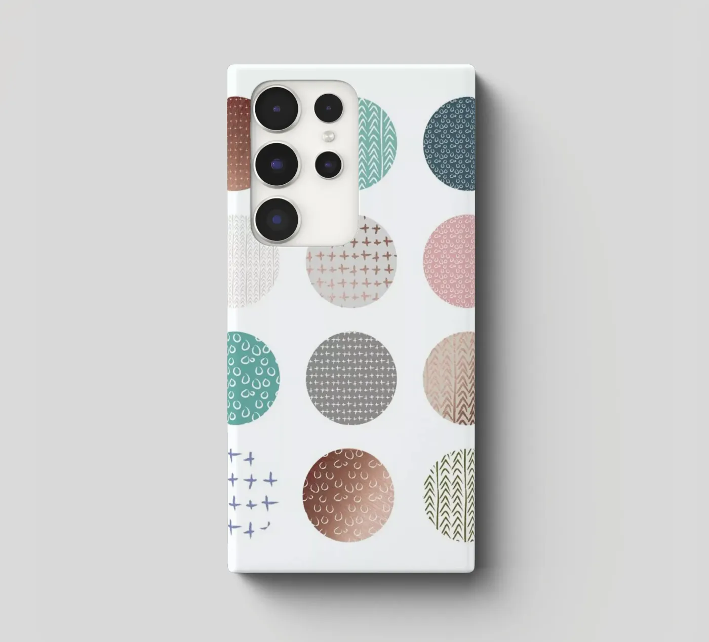 Bronze Pattern Dots samsung hoesje van Maria Kritzas