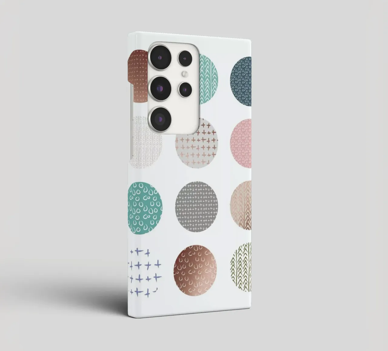 Bronze Pattern Dots cover samsung da Maria Kritzas