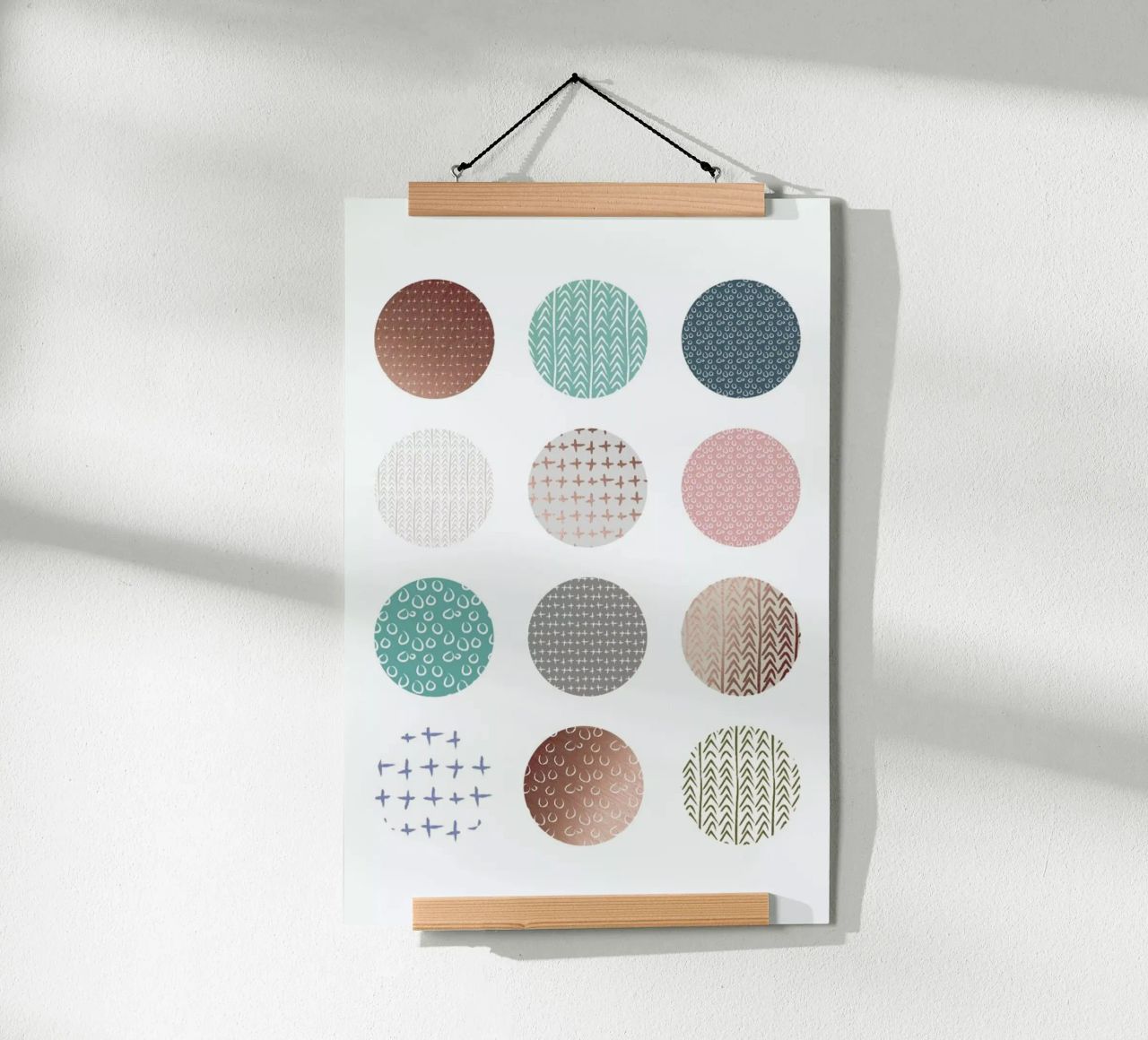 Bronze Pattern Dots hahnemühle by Maria Kritzas