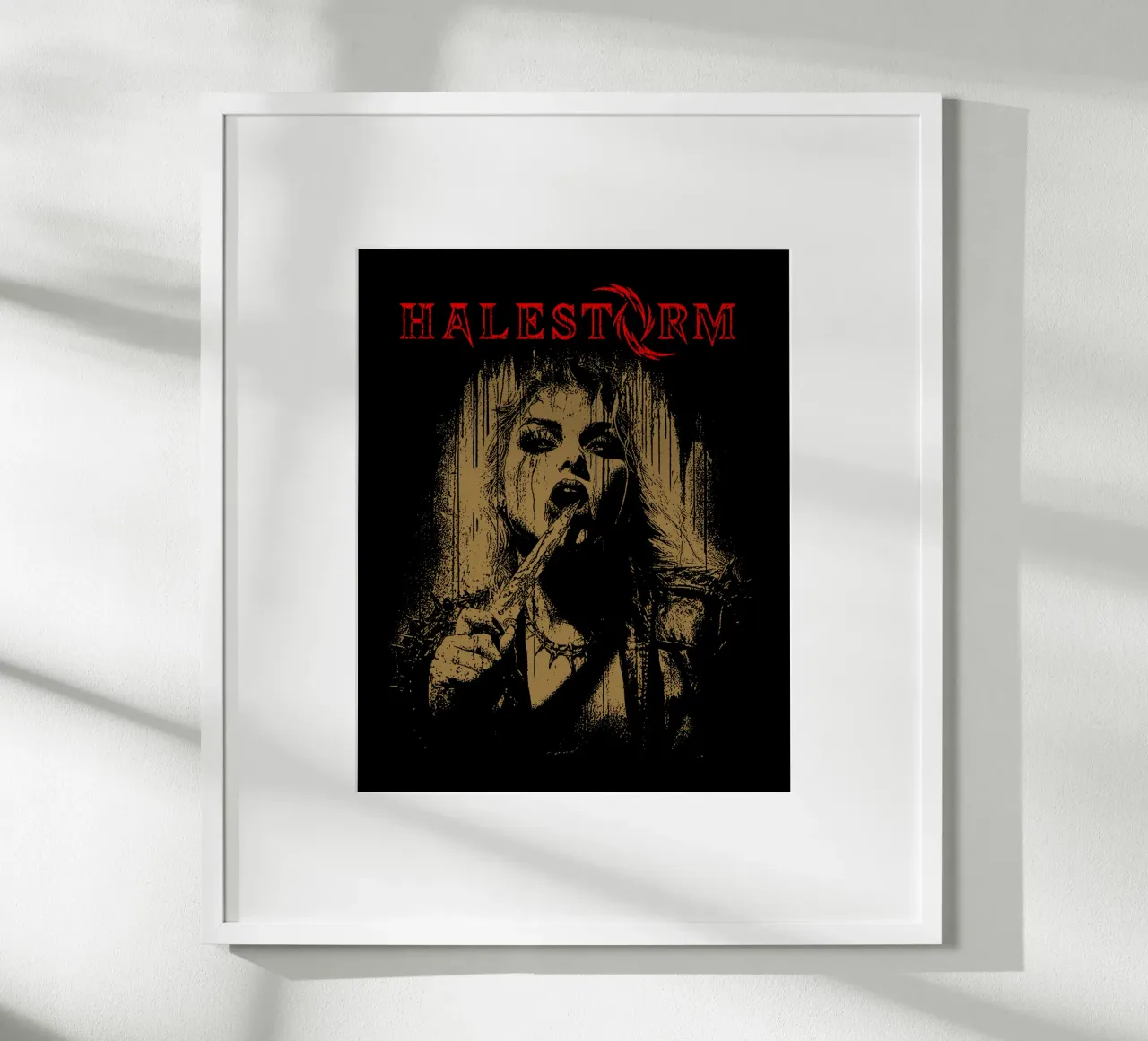 Groupe de filles vintage Halestrom poster de https://www.juniqe.com/uk/shop/Henndraws