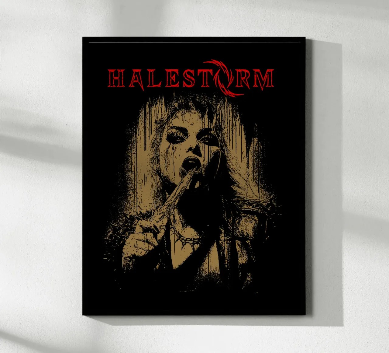 Groupe de filles vintage Halestrom poster de https://www.juniqe.com/uk/shop/Henndraws