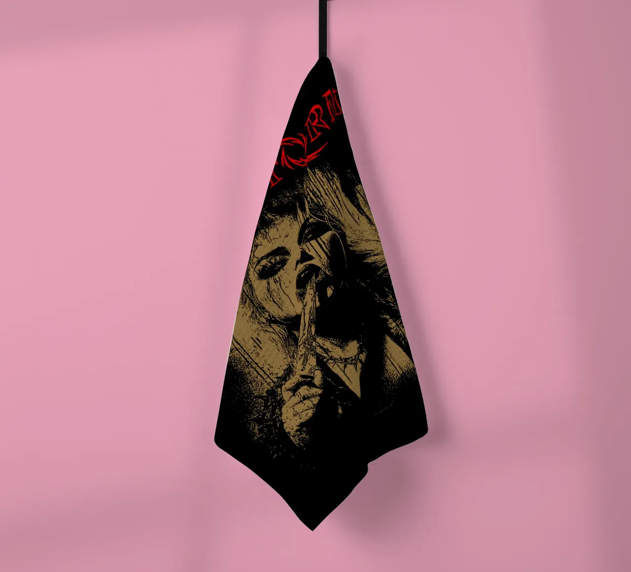 Groupe de filles vintage Halestrom torchon de https://www.juniqe.com/uk/shop/Henndraws