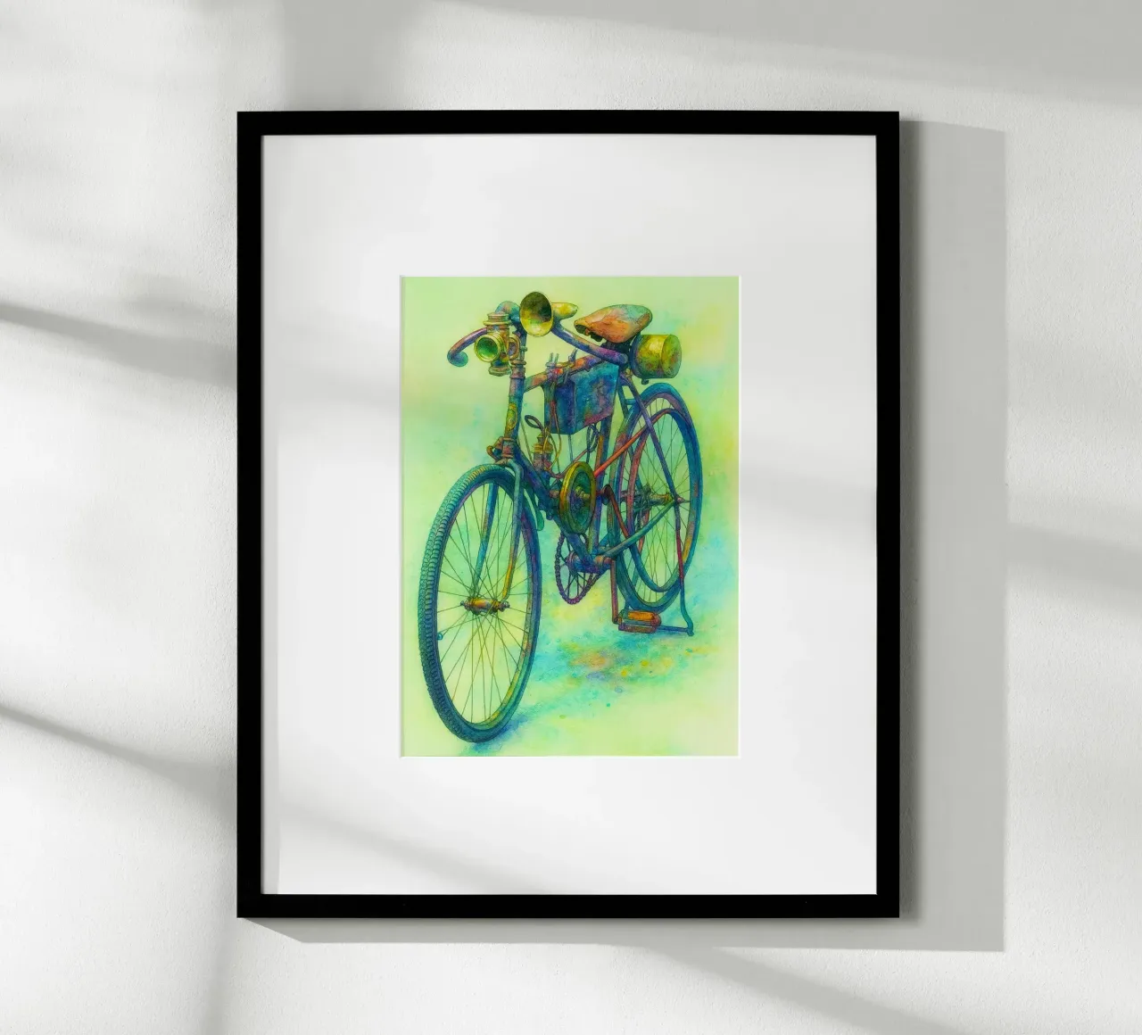 cercapersone vecchio quadro d'epoca poster da kroocoot