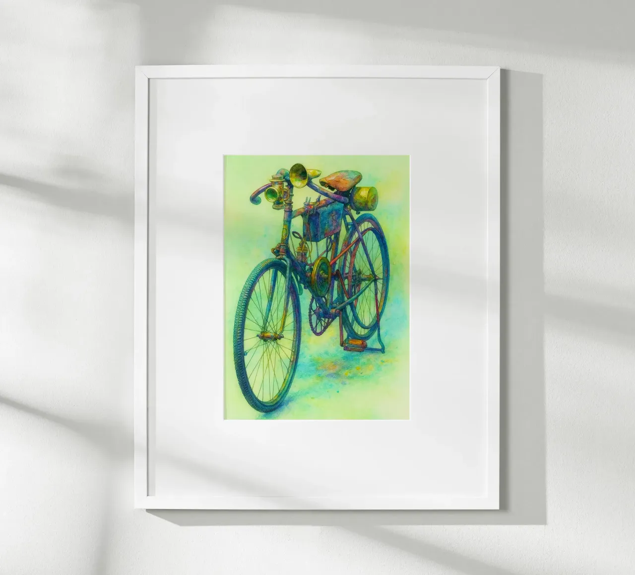 cercapersone vecchio quadro d'epoca poster da kroocoot