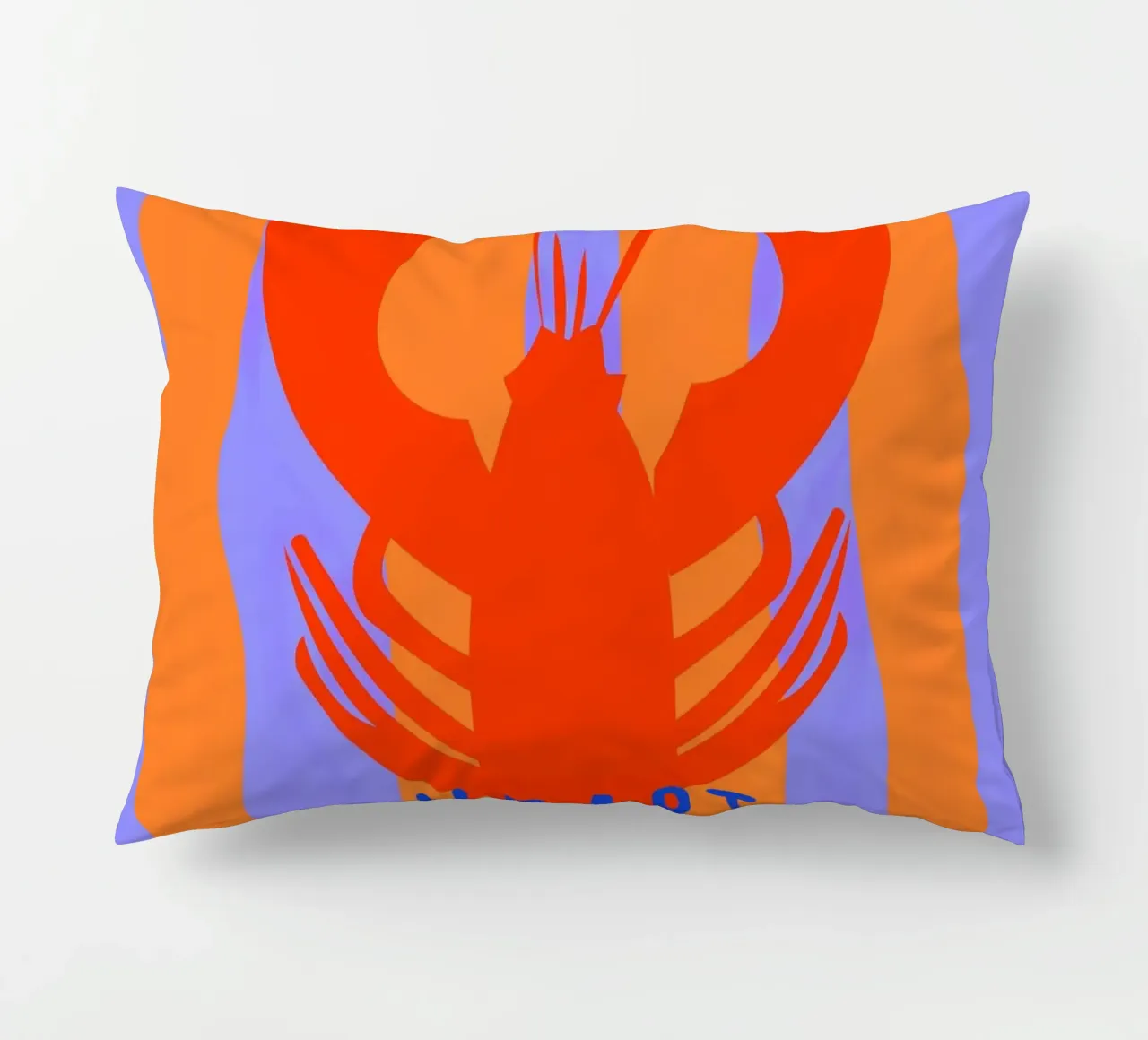 heart spark. Lobster. cuscino da FRICKE DESIGN