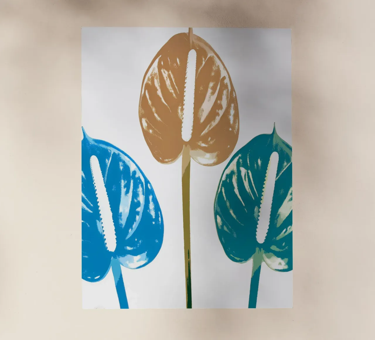 Fiore di Anthurium pellicola backlit da PREKETEWE