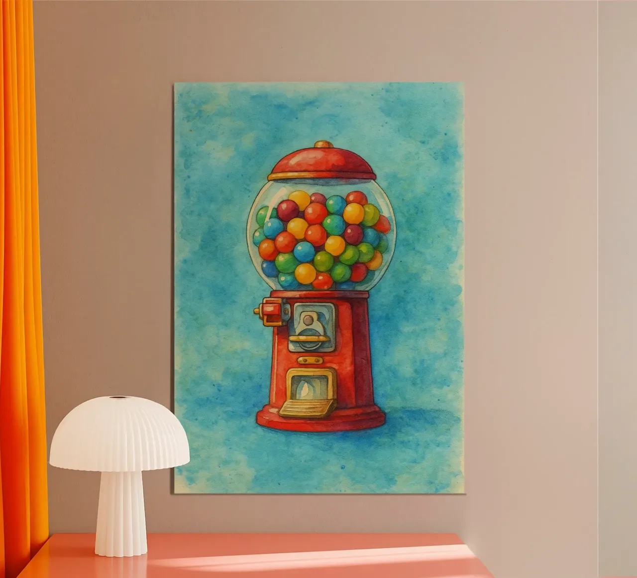 cercapersone vecchio quadro d'epoca poster con telaio in plastica da kroocoot
