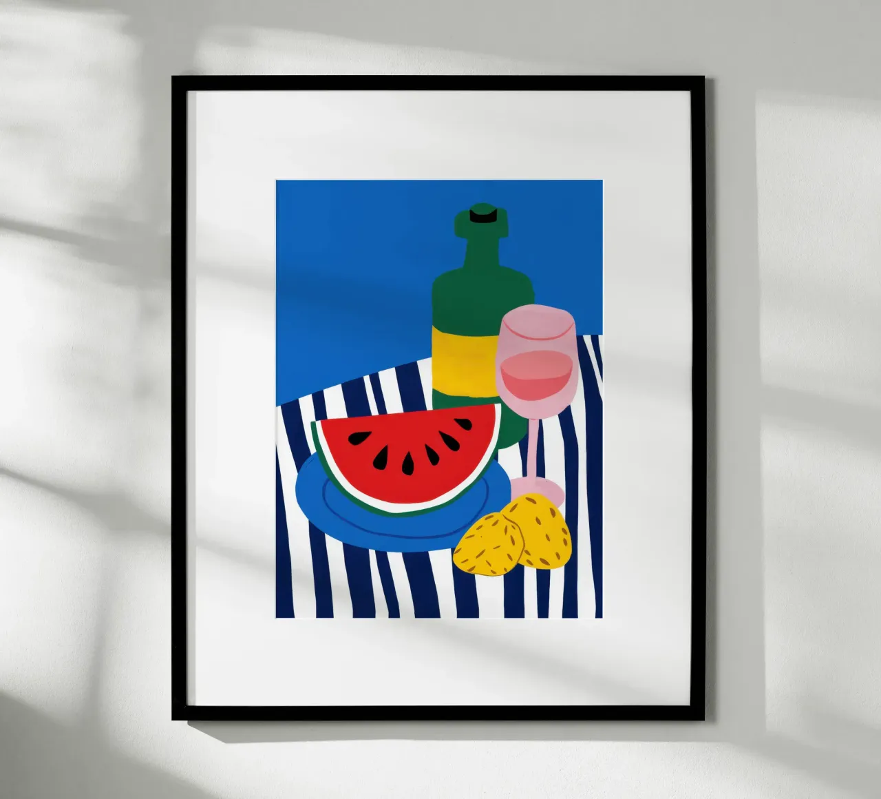 Rinfresco estivo a righe poster da Echo Saber