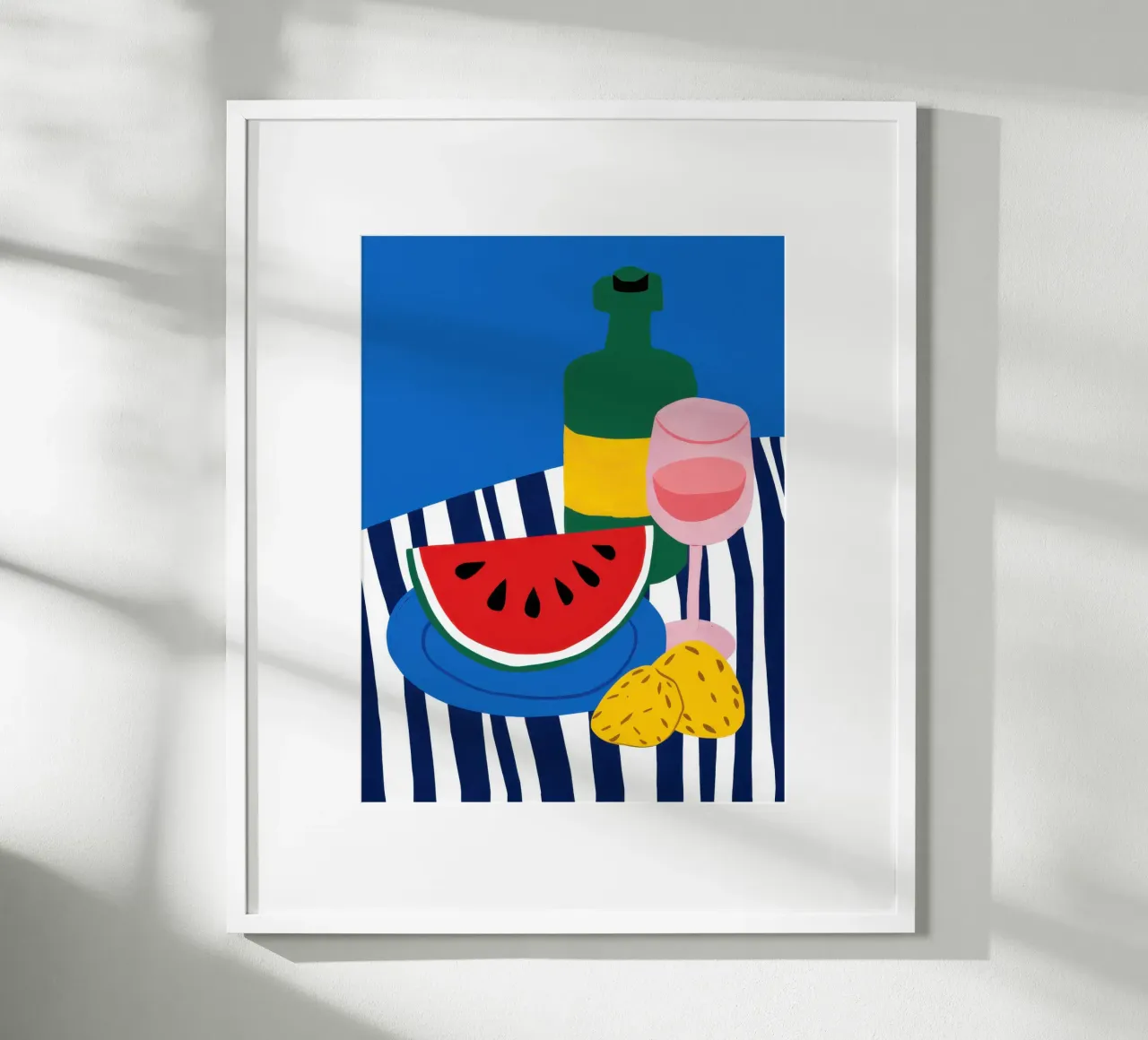 Rinfresco estivo a righe poster da Echo Saber