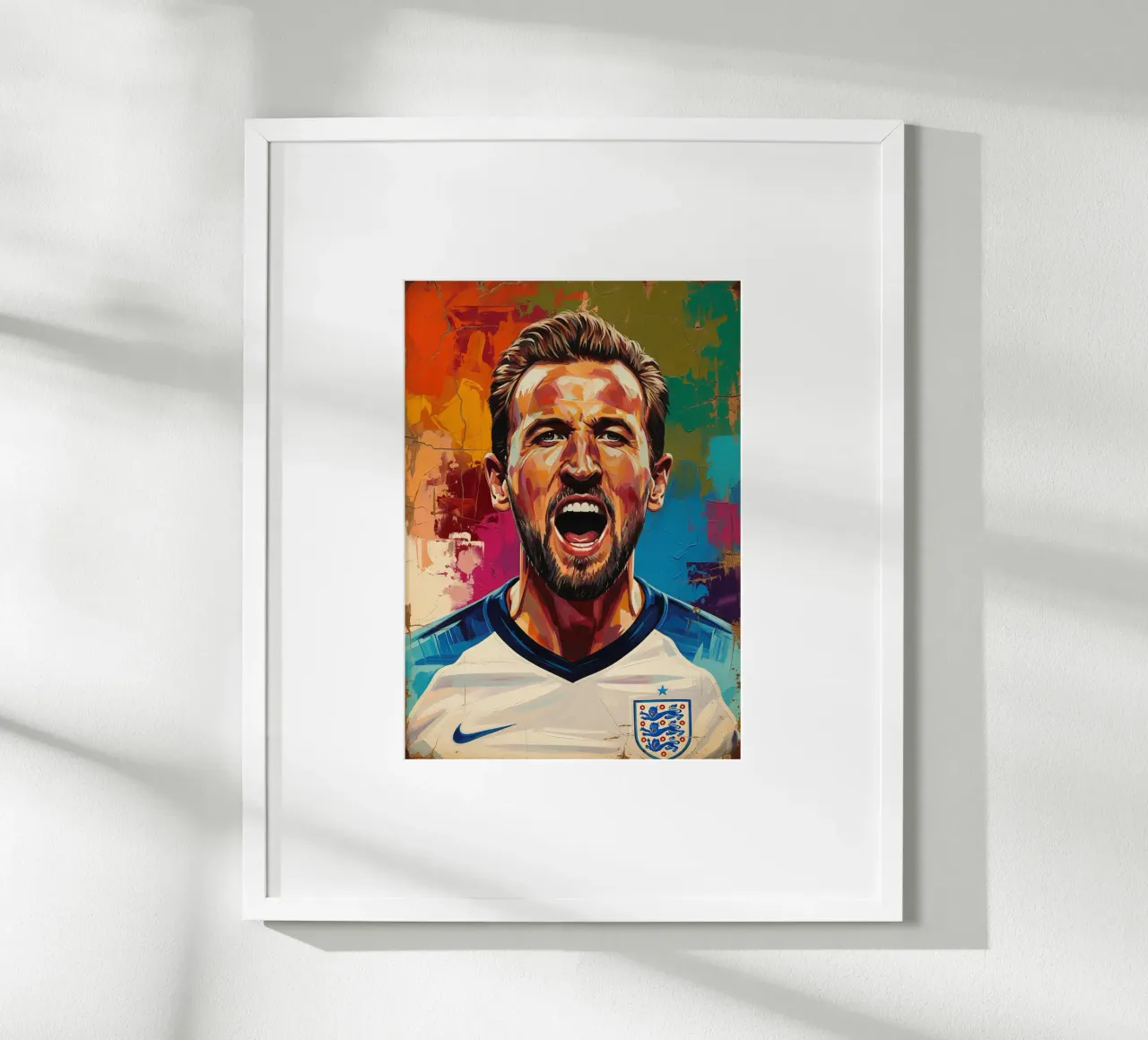 Harry Kane abstracte kunst poster van Lembayung art