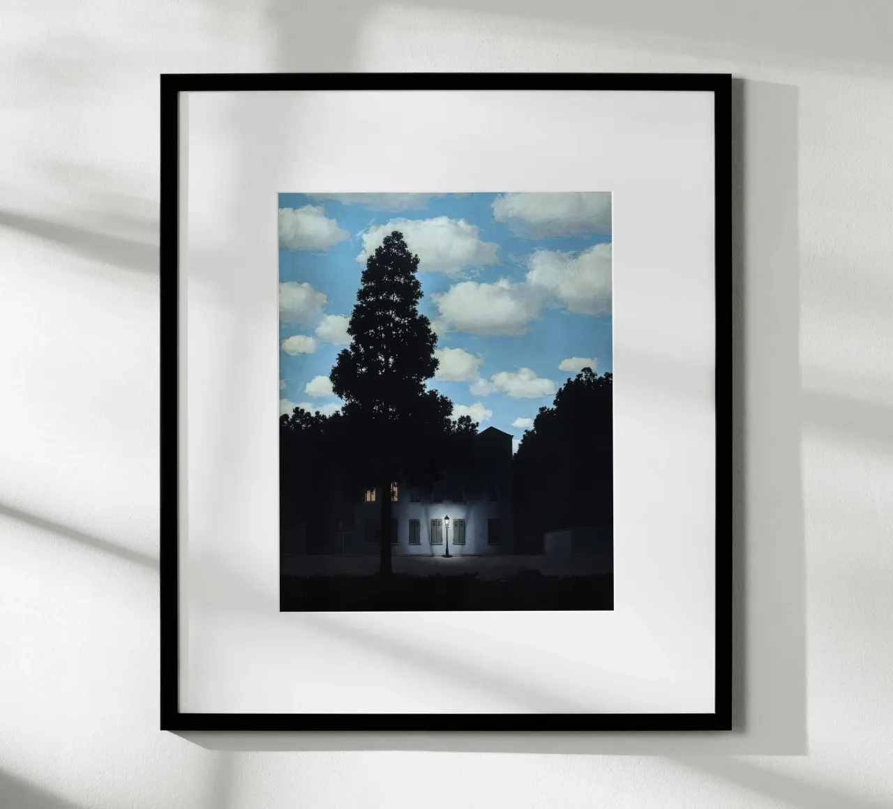 L'impero della luce, 1950 di Rene Magritte poster da TIGER JHONSON