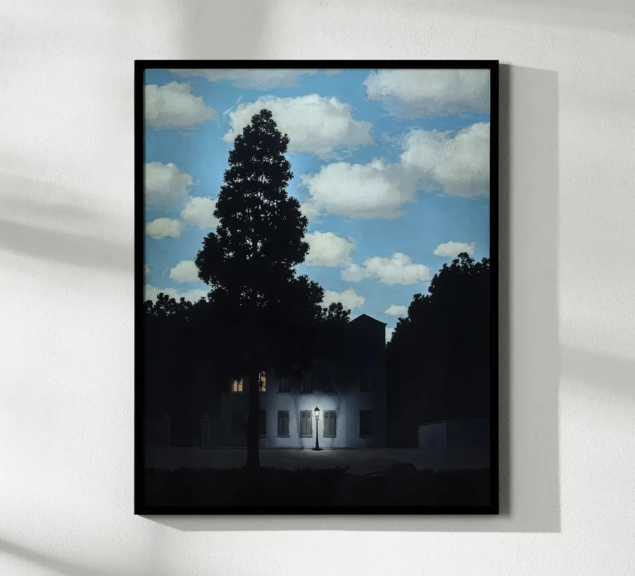 L'impero della luce, 1950 di Rene Magritte poster da TIGER JHONSON