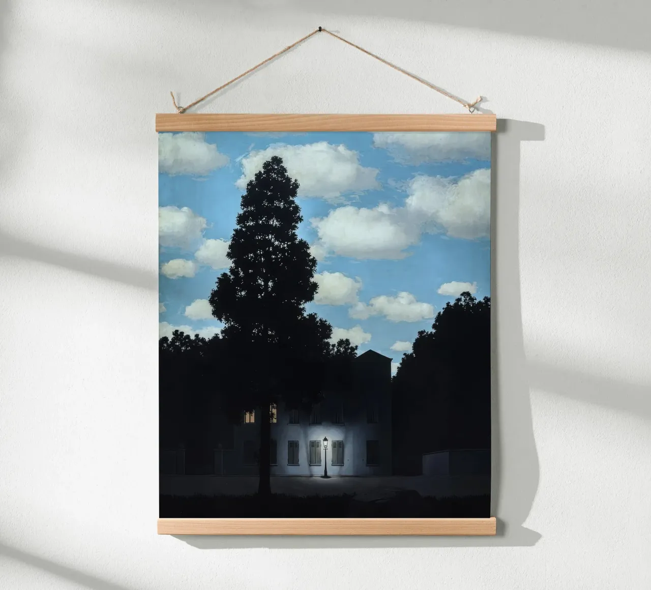 L'impero della luce, 1950 di Rene Magritte poster da TIGER JHONSON