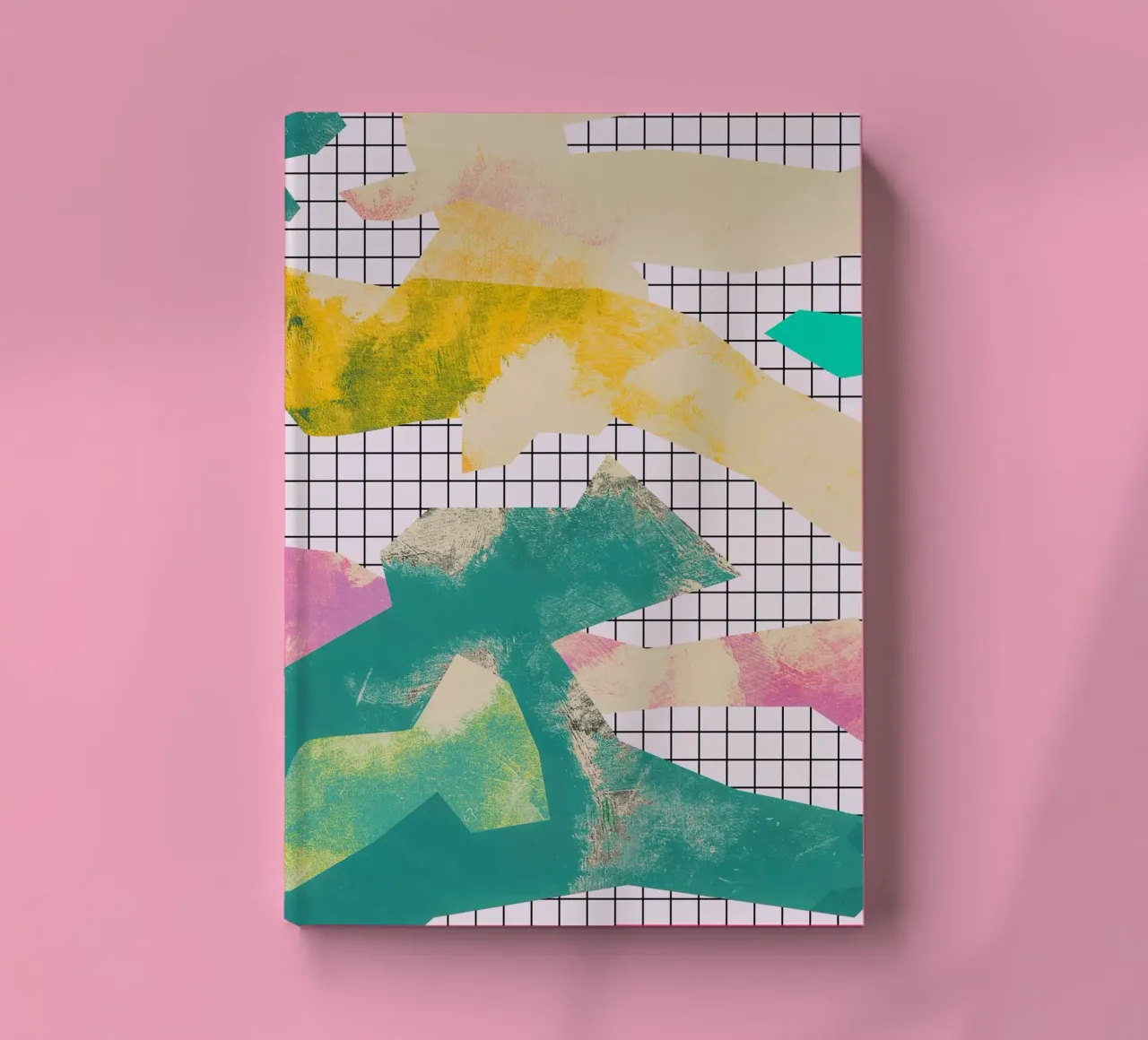 Abstract Color Blocks notebook by Metron
