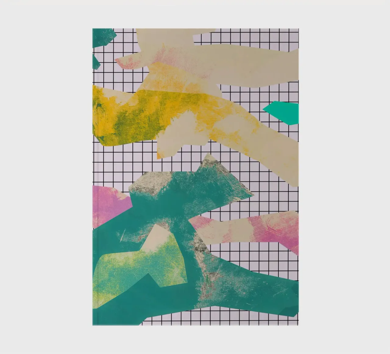 Blocs de couleurs abstraits carnet de notes de Metron