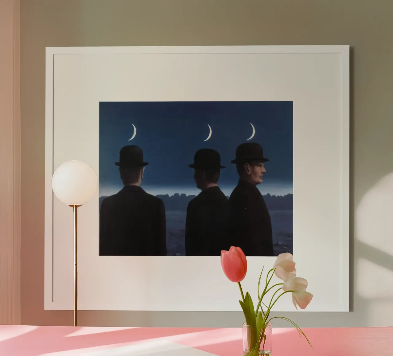 I misteri dell'orizzonte, 1928 di René Magritte poster da TIGER JHONSON