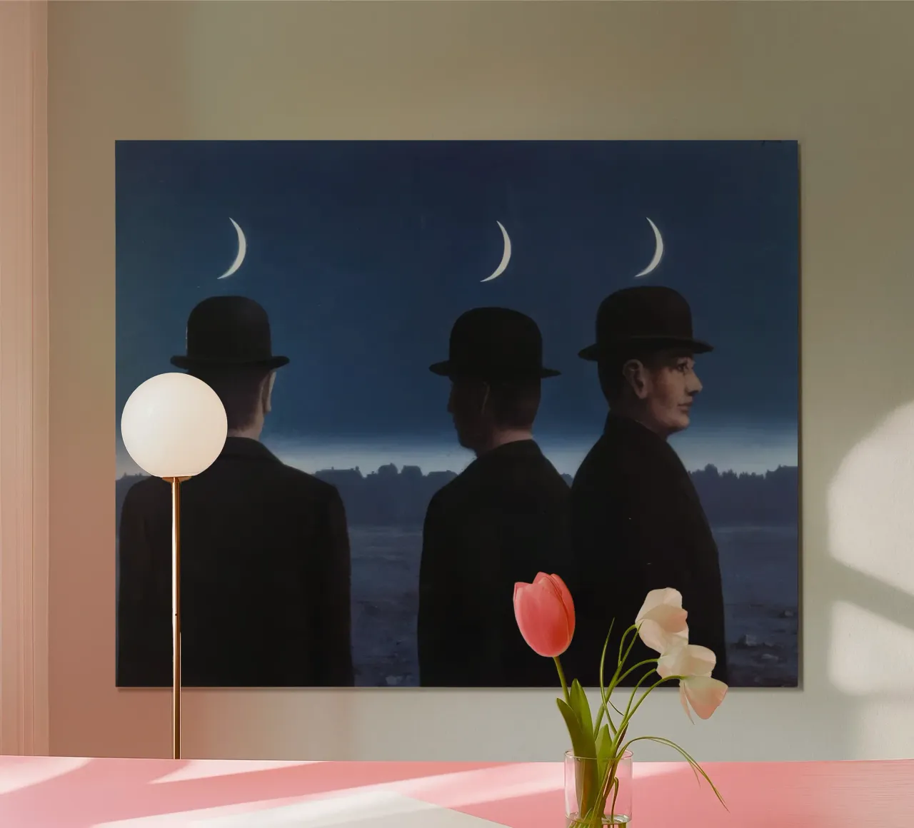 I misteri dell'orizzonte, 1928 di René Magritte poster da TIGER JHONSON
