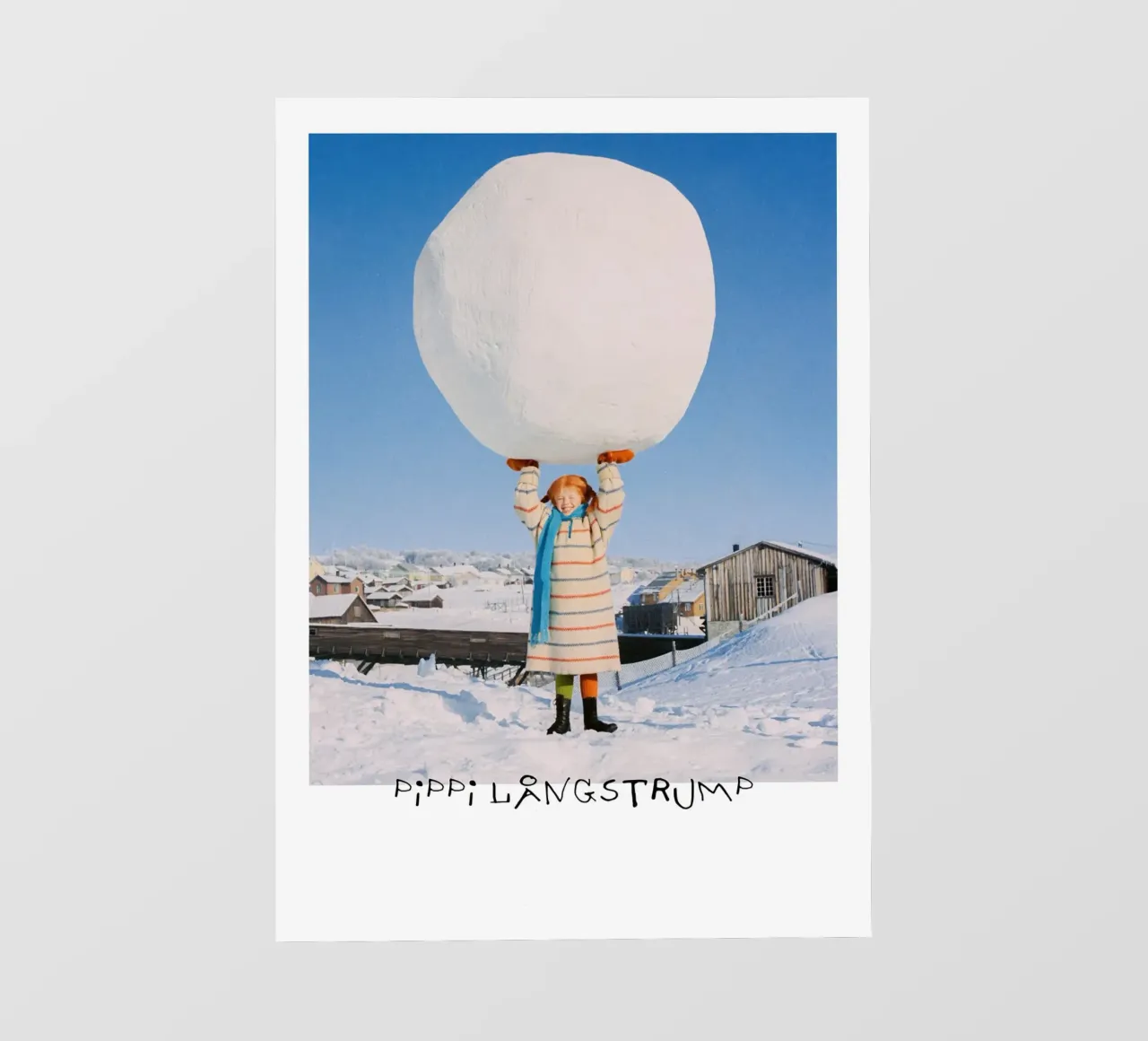 Pippi - Palla di neve pellicola backlit da Earl Beeman