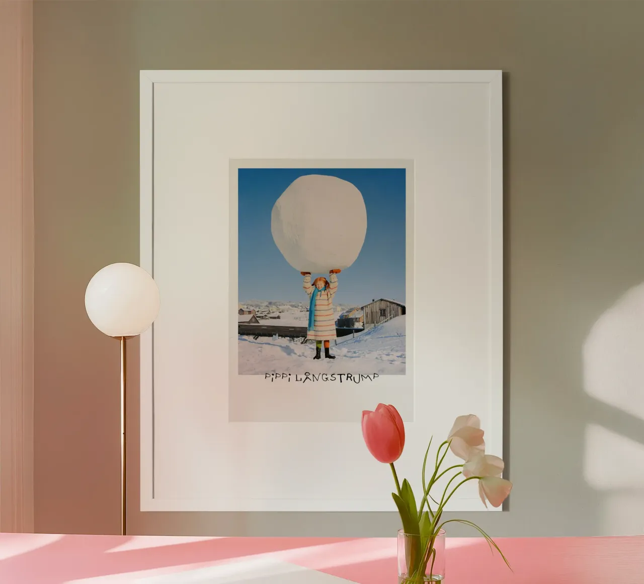Pippi - Palla di neve poster da Earl Beeman